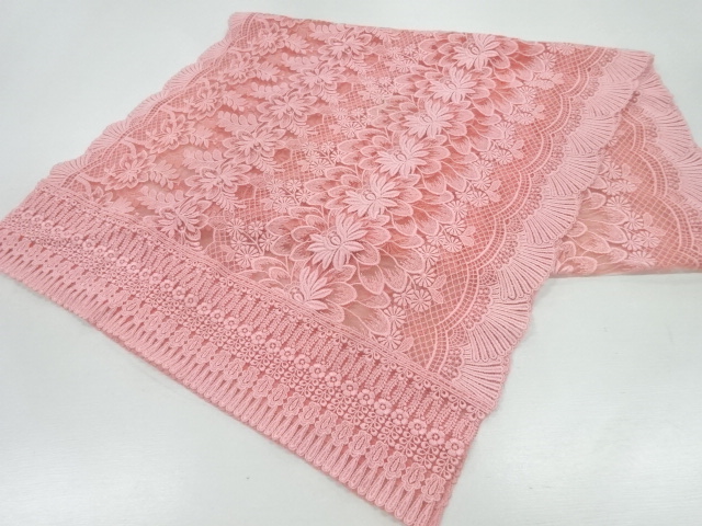 レース花模様ショール